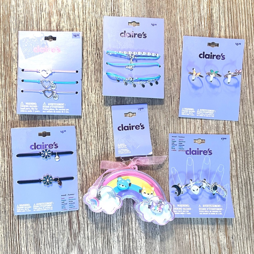 Claire’s Girl’s Jewelry Lot